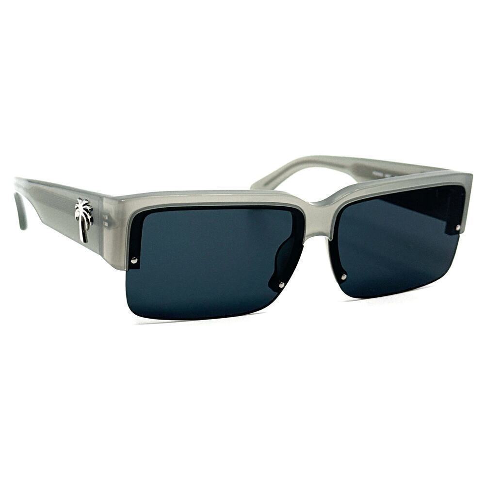 New! PALM ANGELS Drain Sunglasses PERI053 0907, Authentic